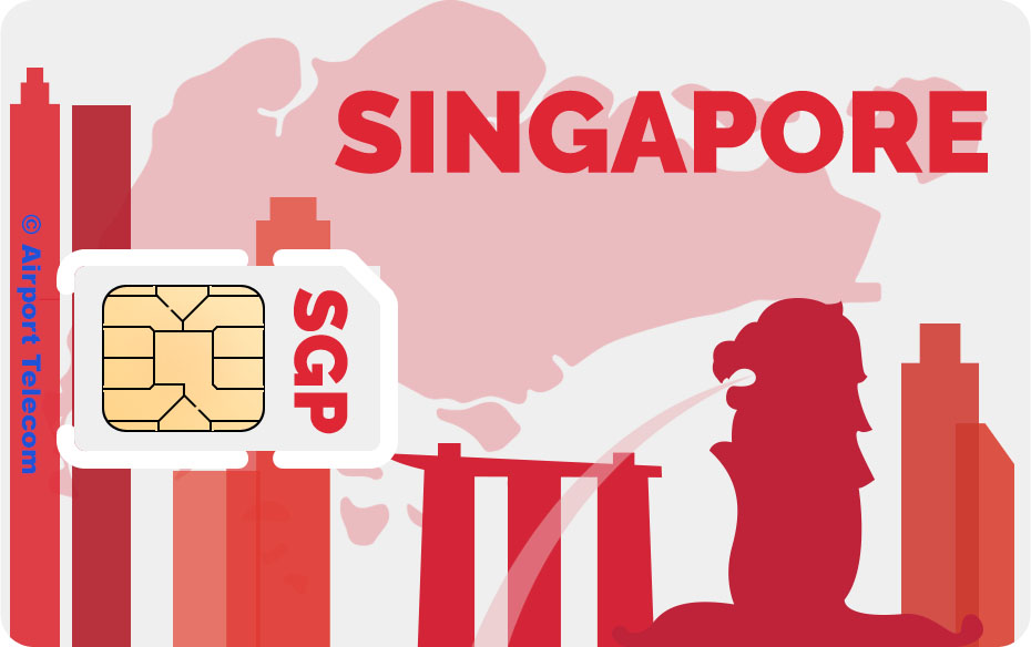 Koop uw prepaid SIM kaart voor Singapore